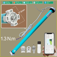 Motor para Cortinas Inteligentes Wifi Tuya, Motor de Persiana Enrollable para Ventanas, Sistema de Sombreado Automático, Control Remoto por Voz, Compatible con Alexa