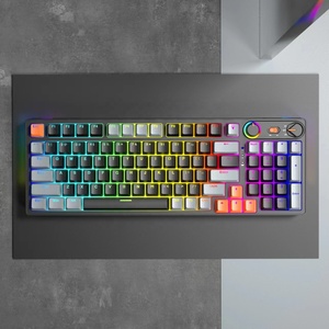 Clavier mécanique filaire/sans fil 95 touches rétroéclairé, échangeable, pour ordinateur - Meilleure vente - Product Image 5