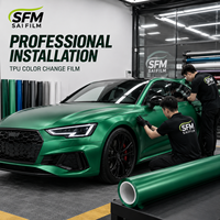 Película de Vinilo para Envoltura de Autos de TPU Premium que Cambia de Color, Alto Brillo, Autoregenerable, Protección de Pintura, Color Personalizado, 7.5mil, Lujo