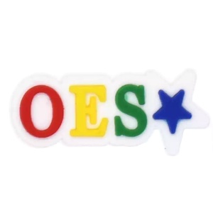 OES Offre Spéciale Grec Sororité Design PVC Fille Lettre Étoile de l'Est <span class=keywords><strong>Chaussures</strong></span> Accessoires <span class=keywords><strong>Chaussures</strong></span> - Product Image 2