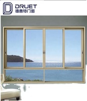 Ventanas deslizantes de alta calidad, elegante ventana deslizante vertical