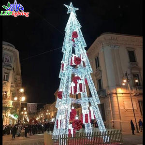 Plaza illuminé hauteur 20M géant extérieur spirale LED arbre <span class=keywords><strong>de</strong></span> <span class=keywords><strong>Noël</strong></span> éclairé - Product Image 1