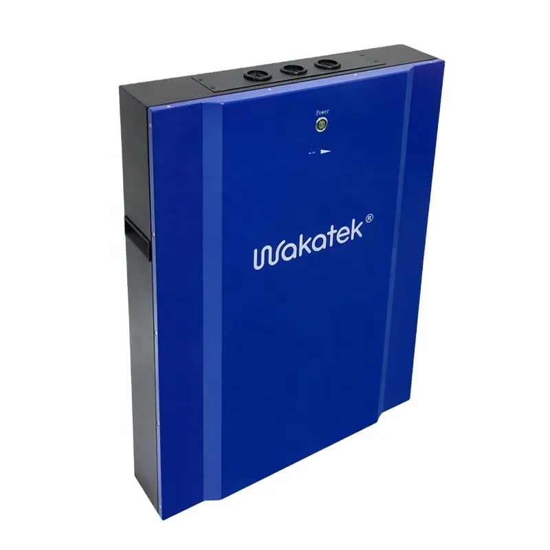 Wakatek Nieuw Ontwerp Lithium Ion Batterijen 48V Lithium Batterij Zonne-Energie Oem