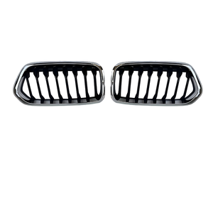 51137424777 Rejilla Delantera Izquierda Cromada para <span class=keywords><strong>BMW</strong></span> <span class=keywords><strong>X2</strong></span> F39 2016-2021 <span class=keywords><strong>SDrive18d</strong></span> XDrive20i XDrive25d - Product Image 1
