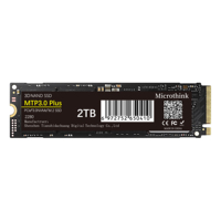 Microthink M.2 2280 1TB PCIe 3.0 X4 dengan NVMe Internal Solid State Drive SSD MTP3.0 PCie3 untuk Laptop Desktop Ssd