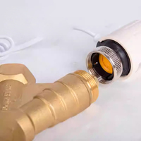 Vanne d'équilibrage dynamique en laiton HVAC avec actionneur thermoélectrique pour systèmes de refroidissement par chauffage de l'eau et ventilo-convecteur OEM