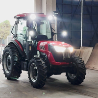 Traktor Roda LUTONG 120HP 4WD Berkualitas Tinggi untuk Pertanian Produktivitas Tinggi Komponen Pompa Berbagai Pilihan HP (160HP/180HP)