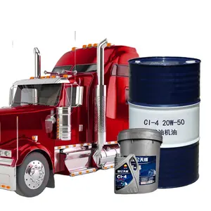 High Quality Api Grade SL CI-4 20W50 KunLun Diesel Engine Oil 200L