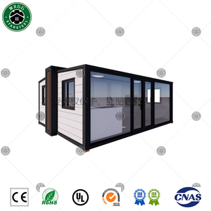 Villa conteneur préfabriquée mobile à assemblage rapide, extensible, 2-3 chambres, avec panneaux sandwich - Product Image 2