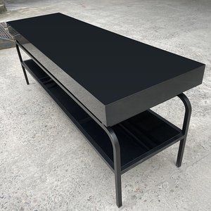 8 chỗ ngồi bàn và ghế/<span class=keywords><strong>bar</strong></span> bảng với vuông cơ sở/truy cập Chiều cao bàn ăn đồ nội thất nhà màu đen tùy chỉnh hiện đại - Product Image 3