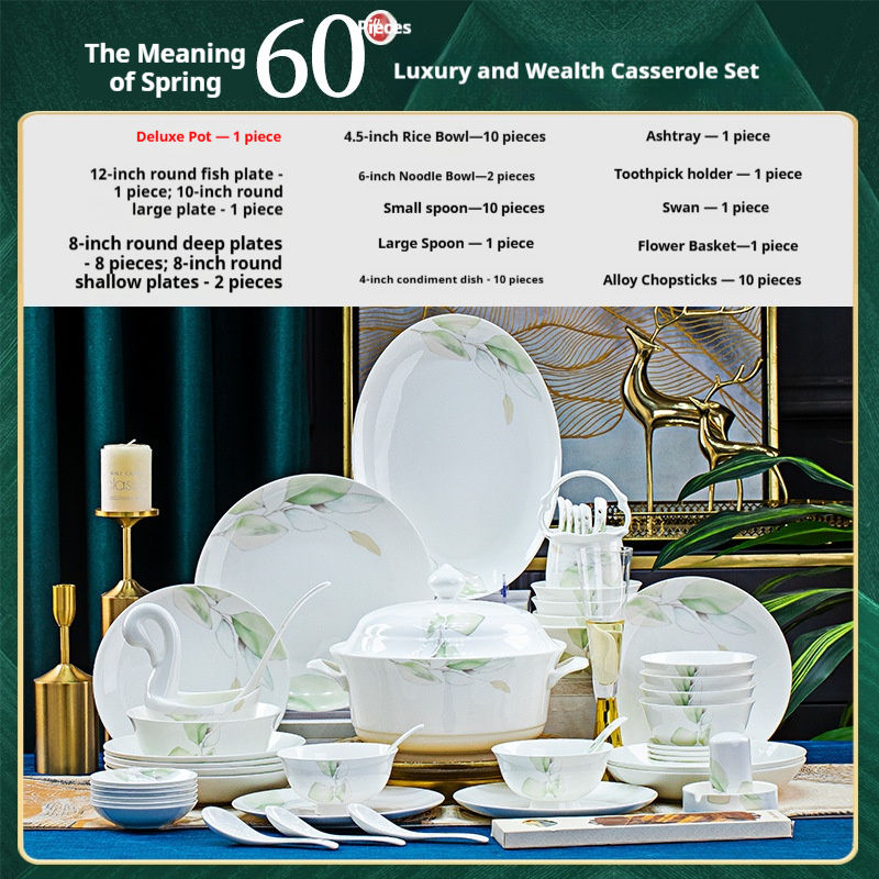 Blanco - Caja de regalo de 18 piezas