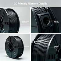 Nouveau filament d'imprimante 3D PLA de qualité industrielle JUMO pour les tests de moules, les sculptures et l'impression de modèles d'art personnalisés