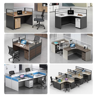 Bureau de travail en forme de L moderne, table de bureau en bois et chaise, bureau d'ordinateur de luxe, mobilier de bureau modulaire