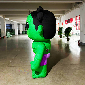 Disfraz Inflable <span class=keywords><strong>de</strong></span> <span class=keywords><strong>Hulk</strong></span> Gigante Verde, Personaje <span class=keywords><strong>de</strong></span> Dibujos Animados, Traje <span class=keywords><strong>de</strong></span> Cosplay Real <span class=keywords><strong>de</strong></span> <span class=keywords><strong>Hulk</strong></span> para Adultos, Mascota Inflable <span class=keywords><strong>de</strong></span> <span class=keywords><strong>Hulk</strong></span> - Product Image 2