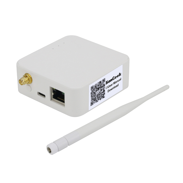 HamGeek POE Zigbee 3.0 Coordinator Router Wifi Zigbee Gateway (White) Zigbee Module for HamGeek CC2652P Module Zigbee2mqtt