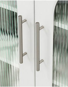 Simple round long cabinet <strong>door</strong> handle <strong>French</strong> single-hole drawer cabinet handle - Product Image 2