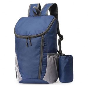 Ultra-light Portable Waterproof Zipper Closure Polyester Outdoor Sport <b>Backpack</b> with Foldable Design - Product Image 1