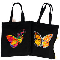 Sac fourre-tout en toile de coton durable avec motif imprimé lettres, logo personnalisé, tissu recyclé, matériau PP - Sac publicitaire pour le shopping