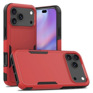 เคสโทรศัพท์มือถือ TPU PC สำหรับ Android และ iPhone 16 Pro Max 14 12 13 17 Pro ป้องกันการกระแทก ราคาโรงงาน - Product Image 1