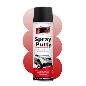 Aeropak 500ml Aerosol per autoveicoli rifinisci il rivestimento di vernice per carcassa stucco Spray per tutte le superfici - Product Image 1