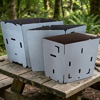 Ecologisch afbreekbare ontbijtgranen opbergdoos met op maat bedrukte kartonnen dozen, vochtbestendig & recyclebaar