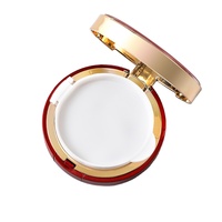 Boîte de coussin d'air coloré, étui d'emballage BB crème du visage CC fond de teint avec bouffante et miroir