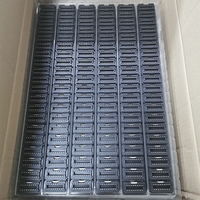 Venta al por mayor Universal Y Tipo Terminal chapado en oro J1962 OBD II OBD 2 Conector macho con clips metálicos