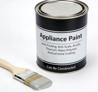 Pintura para Electrodomésticos de Fácil Aplicación, Antiincrustante, Antiescalante, Revestimiento Acrílico de Nano-Polímero de Titanio Anticorrosivo