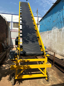 Cinta transportadora de goma de acero inoxidable profesional para carga/alimentación de minas de arena y grava para uso en plantas de fabricación - Product Image 2