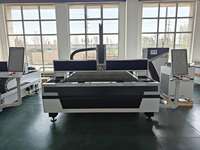 Mesin Pemotong Laser Fiber CNC Ruijie 6KW 12KW Cypcut AI Otomatis untuk Pemotongan Plat Logam Stainless