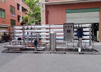 Machine d'épuration d'eau 30 t/h, systèmes de dessalement industriel par osmose inverse, filtre UV, équipement de traitement d'eau potable, installation de purification