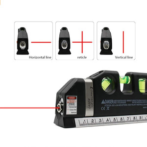 Niveau laser Fixit Pro3 avec ruban à mesurer de 2,5 m, niveau à bulle et pointeur laser pour la construction et le bricolage - Product Image 3