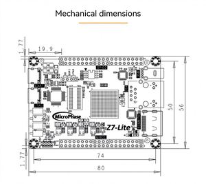 บอร์ดพัฒนา FPGA XILINX ZYNQ 7000 7020 7010 Z-7 Lite - Product Image 4
