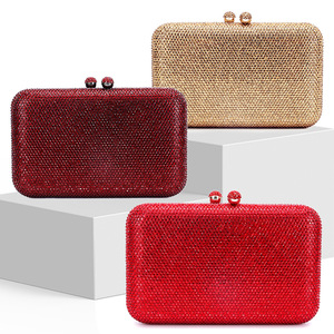 Women Evening Clutches Bag With Luxury Rhinestone Fashion Evening Bags Chain Diamond Handbag Crystal Ladies Clutch Bags - Product Image 1