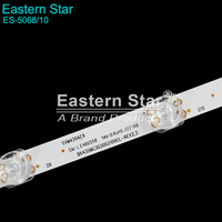 Rétroéclairage LED ES-5068 adapté aux téléviseurs Samsung 43 pouces UE43TU7172U SWM430AE9 SSC-BX43SMC303003109CL-REV2.3 Bande lumineuse 3 pièces