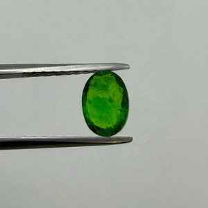 Pierre précieuse naturelle de tsavorite grenat, taille ovale, verte, pour la fabrication de bijoux, 1,16 ct, taille libre - Product Image 2