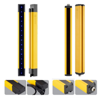 Barrière optique de sécurité industrielle Type 4, 22 faisceaux, portée de détection 10m, protection IP65, 24VDC, capteur de synchronisation optique