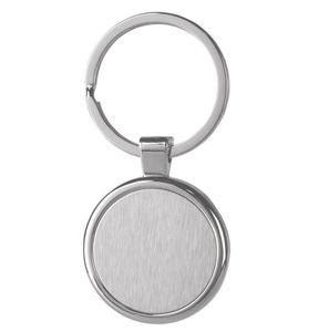 도매 라운드 금속 자동차 열쇠 고리 무료 레이저 각인 로고 판촉 카라비너 및 키 체인 소량 - Product Image 5