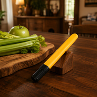 Aiguiseur de couteaux manuel Nuoten écologique en tungstène multi-grains, portable pour extérieur, jardin et cuisine, avec grattoir en acier au carbone, en stock