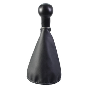 Seat Car Gear <b>Knob</b> Leather 5 6 Speed Ergonomic <b>Shift</b> Cover For Manual Transmission - Product Image 2