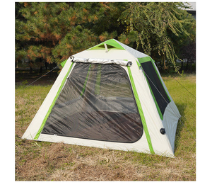 Tente de camping <span class=keywords><strong>gonflable</strong></span> légère personnalisée, colonne d'air robuste avec <span class=keywords><strong>auvent</strong></span>, installation rapide 4 ㎡   Tente de glamping en plein air pour petite famille - Product Image 3