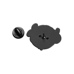 Broche en émail animée de style dessin animé, motif rat, badge de revers, bijou, cadeau pour amis et enfants, vente en gros - Product Image 5