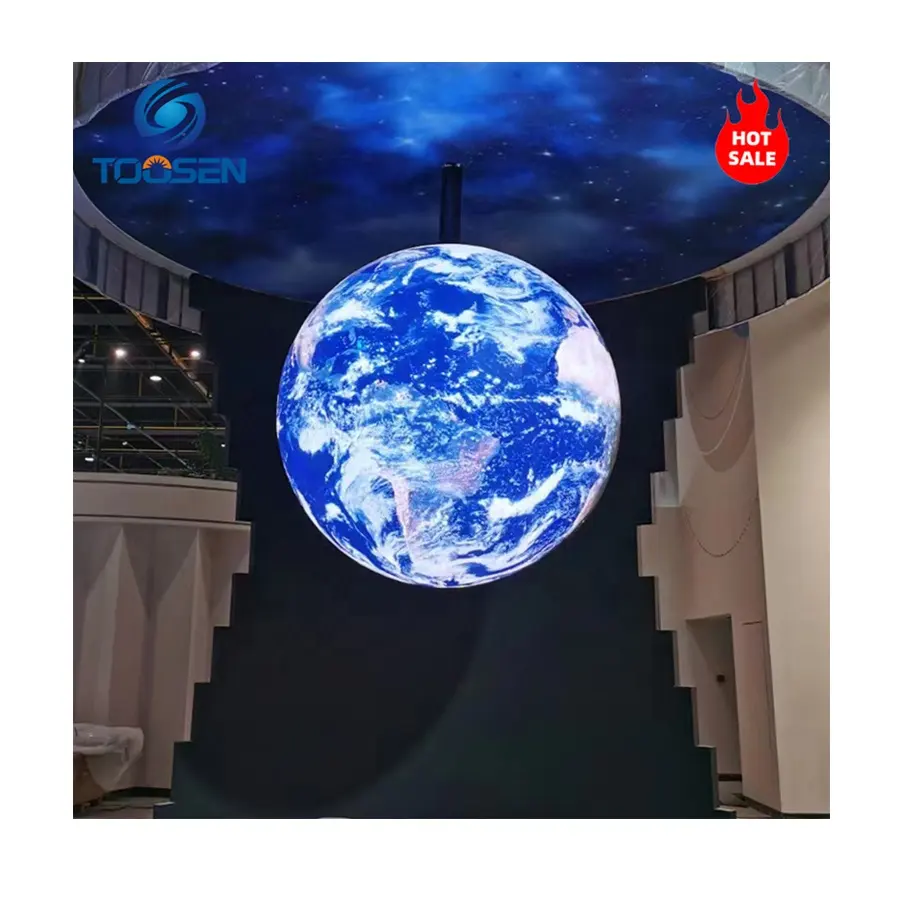 مخصص من المصنع 360 درجة كرة P1.5P1.8P2P2.5 كرة LED قطر 0.2-50m كرة الأرض الإبداعية كرة LED سعر شاشة العرض