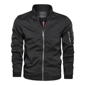 Cheap wholesale men's custom windbreaker jackets 100% polyester men's Windproof men's jackets