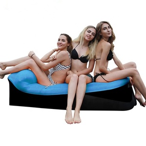 Portable Foldable Sun Lounger Modern Fast Inflating <strong>Air</strong> <strong>Sofa</strong> Leak-Proof Inflatable <strong>Bed</strong> for Outdoor Camping Lazy <strong>Air</strong> Sleeping - Product Image 2