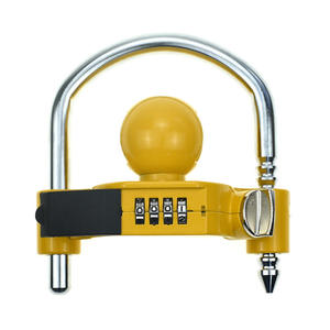 ตัวล็อคกันขโมยรูปตัวยู อลูมิเนียมอัลลอย สีเหลือง สำหรับรถพ่วง รุ่นปรับปรุง CB-11014 - Product Image 5