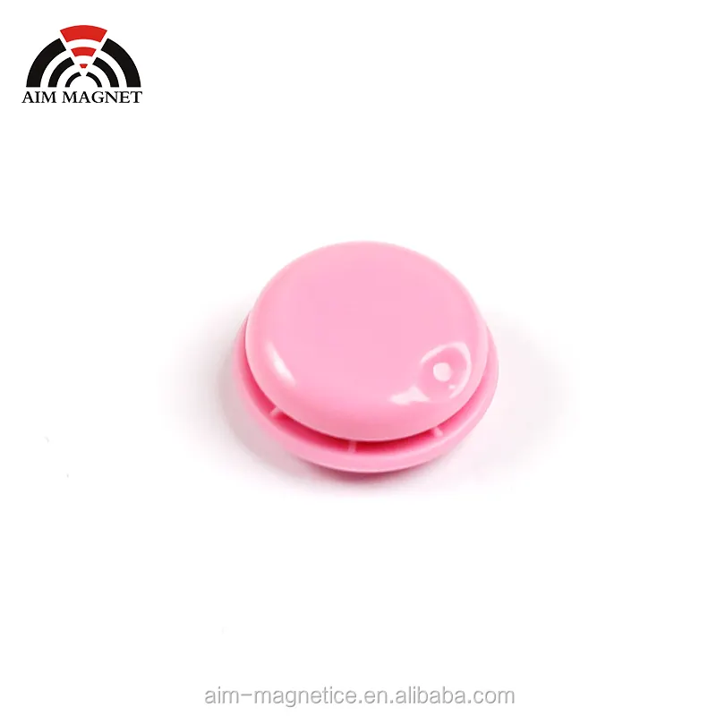 N52 colorato magnete al neodimio resistenza industriale pulsante magnetico corsa numero fibbia in plastica ciclo sportivo numero gara