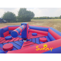 Top qualité Big ball gonflable wipeout obstacle sauts et limites parcours d'obstacles gonflable grande balle à vendre
