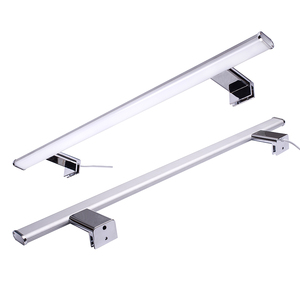 Espejo LED con Luz para Baño, Marca <span class=keywords><strong>Homer</strong></span>, 220V, IP44, Europeo, Moderno, 400mm, 8W, para Gabinete, Espejo Frontal, Cromado Pulido - Product Image 6