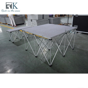 Square 4ftx4ft <b>Platform</b> <b>Stage</b> Non-rust Aluminum Spider Riser <b>Stage</b> Sale - Product Image 2